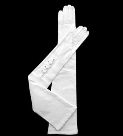 Ladies Silk Lined Leather Gloves #4